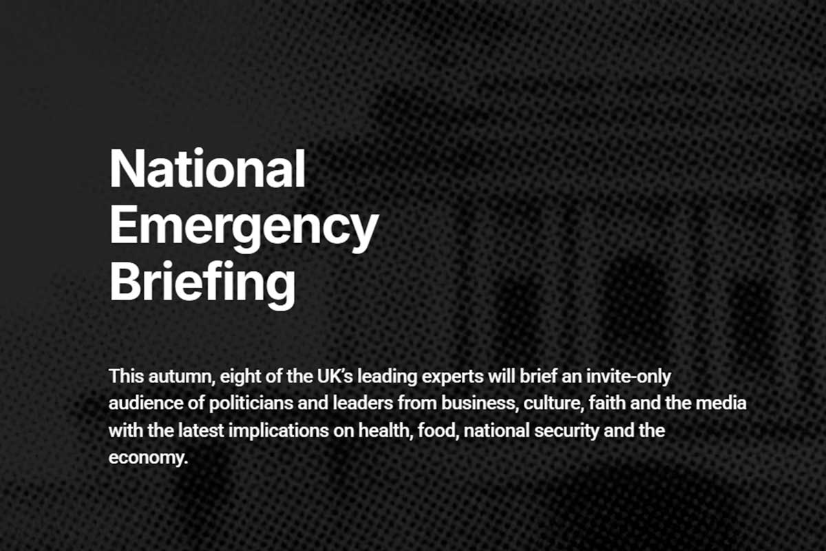 National Emergency Briefing