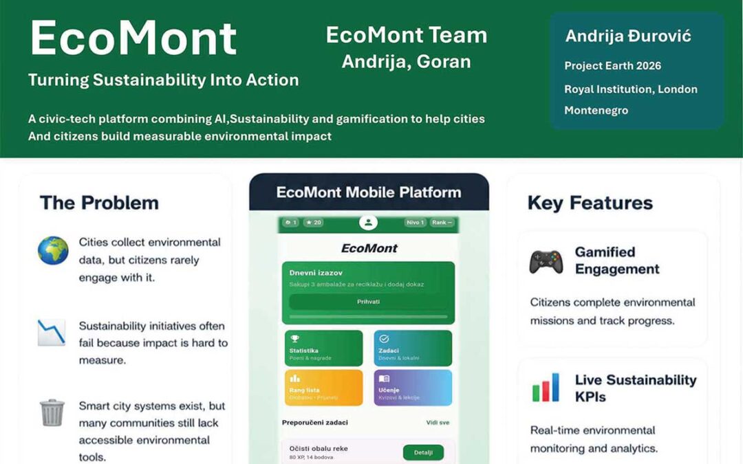 Ecomont – My Project Earth Journey
